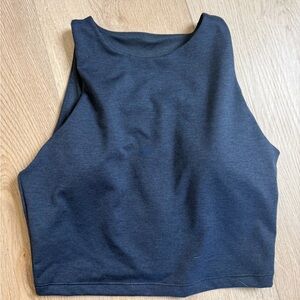 Old Navy Navy Sleeveless Crop Tank